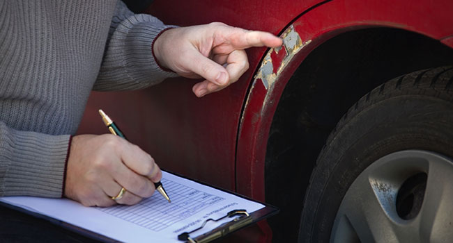 a person filling claim who taken car insurance without paying deposit amount